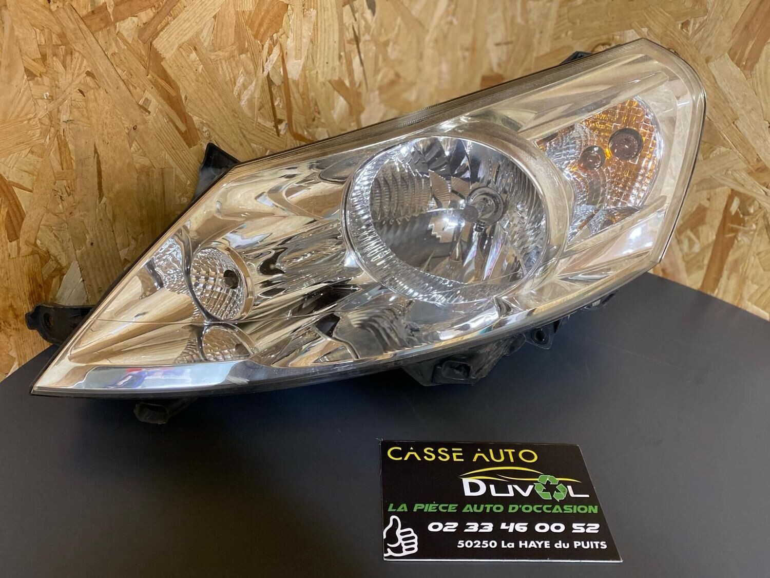 OPTIQUE AVANT DROIT - PEUGEOT JUMPY II / EXPERT
