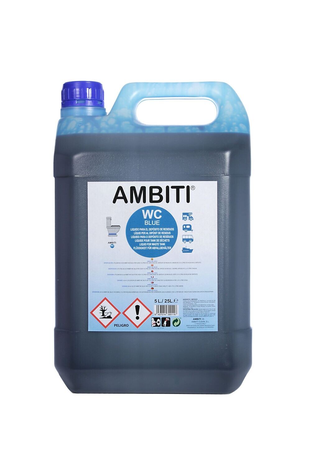 PablisVan AMBITI BLUE GARRAFA 5L