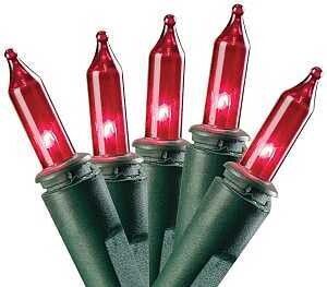 LGHT INCD MINI RED GRN-WR 50CT