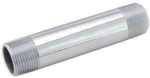 PIPE NIPPLE CHR PLAT 3/8 X 6