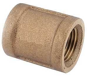 PIPE COUPLING FIPT BRASS 1IN