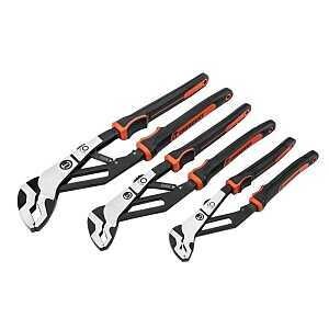 PLIER SET TONGUE-GRV 8X10X12IN