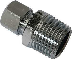 CONNECTOR STRT 1/2MIPX3/8OD