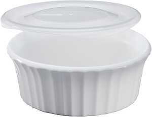 BAKING DISH FRENCH WHITE 16OZ