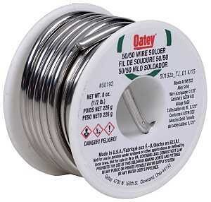 SOLDER WIRE 50/50 SOLID 226G