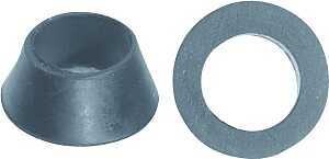 FAUCET WASHER RUBBER 1/2X3/8IN