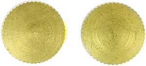 CAP LOCK-UP 1/8IP BRASS FINISH