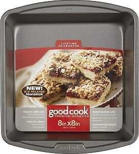 PAN CAKE SQUARE NONSTICK 8X8IN