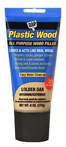 FILLER PLSTC WOOD GOLD OAK 6OZ