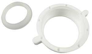 NUT/WASHER SLIPJOINT 1-1/2 WHT