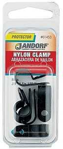 CLAMP NYLON BLK 3/8X3/8