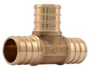 HOSE-PIPE TEE BARB BRASS 3/4IN
