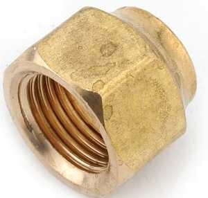 NUT FLARE BRS FORGET SHORT 3/8