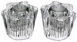 FAUCET HANDLE STEAMWAY CRYLIC