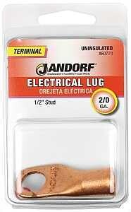 TERMINAL ELEC LUG 2/0 UN 1/2IN