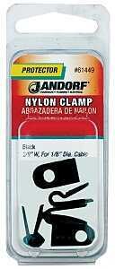 CLAMP NYLON BLK 3/8X1/8