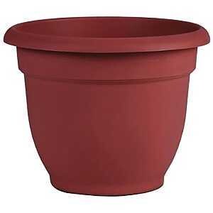 PLANTER BURNT RED 12IN ARIANA