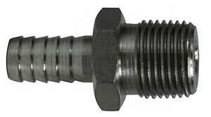 FITTING HOSE SS BARBXMPT 1IN