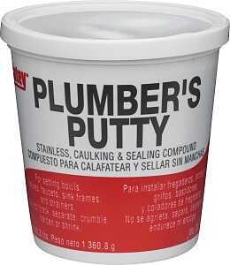 PLUMBERS PUTTY SOL OFFWHT 14OZ