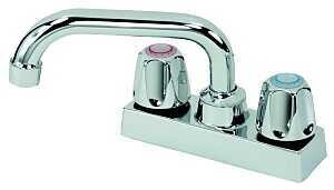 LAUNDRY TRAY FAUCET 2-HNDL CH
