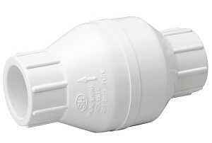 CHECK VALVE PVC 1-1/2SOLV