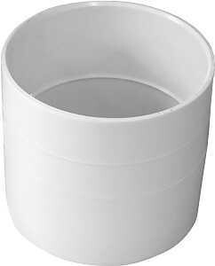 COUPLING DRAIN PVC S&amp;D HUB 4IN