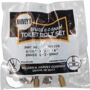 TOILET BOLT SET 5/16X2-1/4
