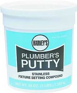 PLUMBERS PUTTY STAINLESS 3LB
