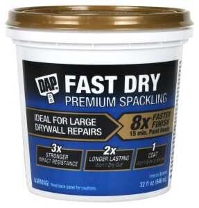 SPACKLING FAST DRY OFF-WHT 1QT