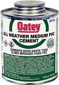 PVC CEMENT ALL WEATHER LVOC 16