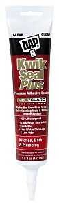 CAULK ADH KTN BATH CLR 5.5OZ