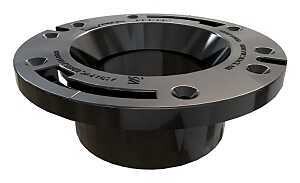 CLOSET FLANGE ABS SPIGOT 4IN