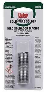 SOLDER WIRE 1OZ 50/50 SOLID