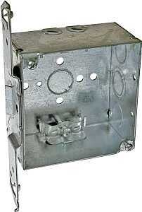 SWITCHBX STL 4X2-1/8IN TS BRKT