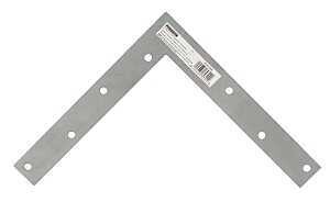 BRACE CNR FLAT STL 8INX1IN GLV