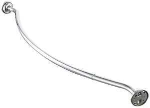 52-72IN CURVED CURTIN ROD CHRM