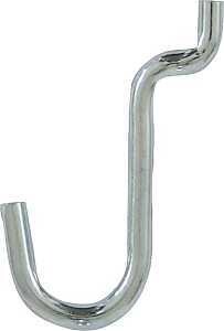 HOOK PEG LOCK CURVE 1/2 INCH