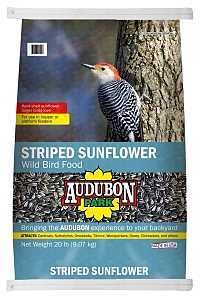FOOD BIRD SUNFLOWER STRPD 20LB