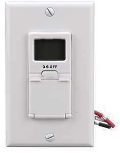 TIMER ELEC DIGITAL 7DAY WHITE