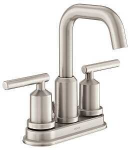 FAUCET BATHROOM HI-ARC NICKEL