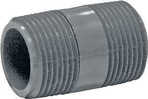 PIPE NIPPLE PVC SCH80 1 X 2IN
