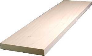 BOARD HARDWOOD WHT 1X6INX4FT