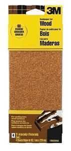 SANDPAPER COARSE 3-2/3INX9IN