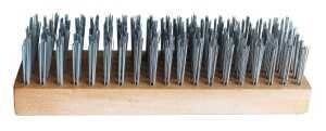 619 BRUSH WIRE BUTCR BLCK 6X19