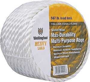 ROPE NYLON TWIST 1/2X50 FT