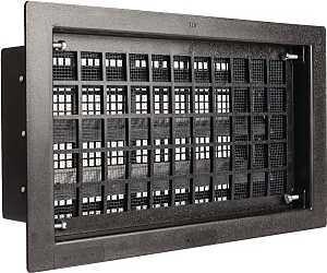 FVRABL BLK FOUND VENT 16X8IN