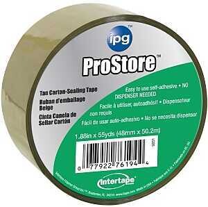 9851 TAN CARTON TAPE 1.9X55YD