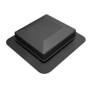 6050BR SQUARE TOP RF VENT BRWN