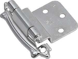 HINGE CABINET STL 3/8IN NICKEL