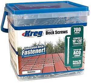 SCREW DECK STAINLESS STEEL 2IN